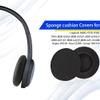 10 Pairs 60mm/2.4" Replacement Foam Ear Pud Earpads Sponge Cushion Covers for Logitech H600, H330, H340,Sony MDR-G45LP,Jensen JHH110 /FreeTalk 5091,Aiwa HP-CN5 /Labtec Axis 502 headset Black (BLACK) view 3