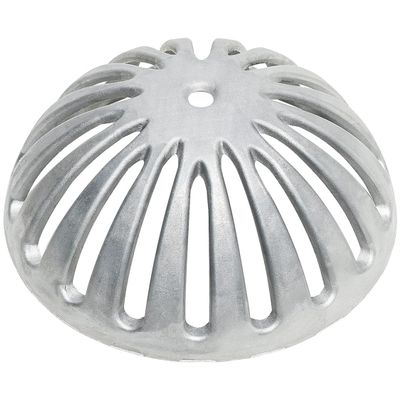 GSW FS-DS Aluminum Dome Strainer, Floor Sink Drain Cover for 12" Floor Sink. 5-1/4" Diameter