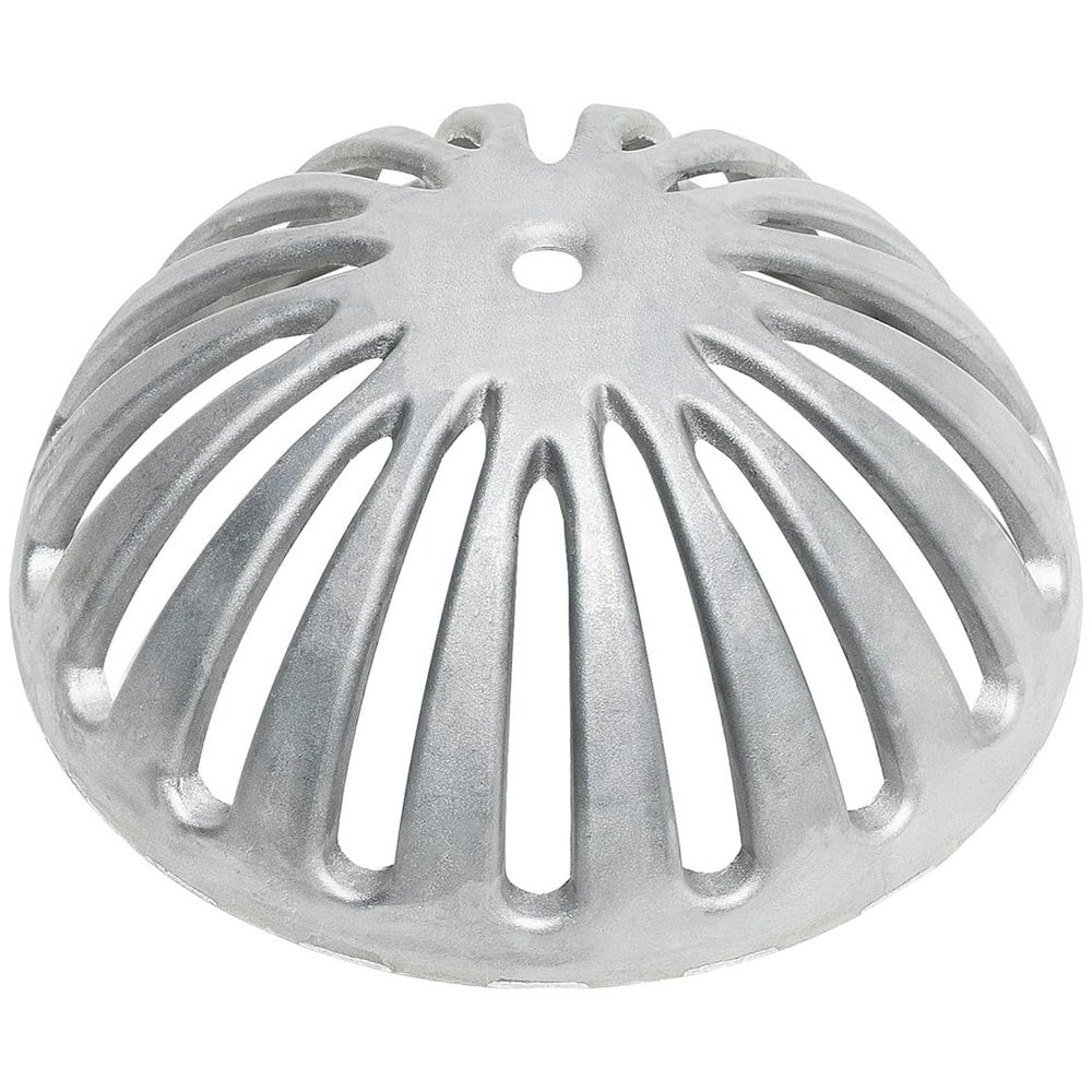 GSW FS-DS Aluminum Dome Strainer, Floor Sink Drain Cover for 12" Floor Sink. 5-1/4" Diameter