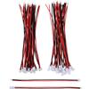 20 Pairs 1.25 mm Pin Micro Electrical Male and Female Connector Plug with 10 cm Wire Cable view 1