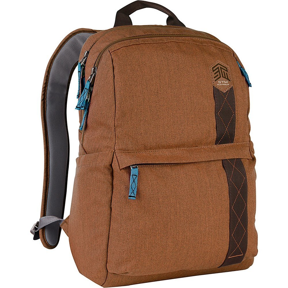 STM Banks Backpack for Laptop & Tablet Up to 15" - Desert Brown (stm-111-148P-10)