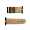 Monowear Leather Band in Brown for 42MM Apple Watch series 1 & 2 in Space Gray finish view 3