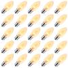Brightown 50PCS Incandescent C9 Light Bulbs, Christmas C9 Replacement Bulbs view 1