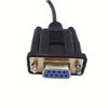 Qaoquda DB9 9 Pin Female to 3.5mm Male Plug Serial Cable RS232 to 1/8 inch Conversion Cable Cord- 6FT/1.8M view 4
