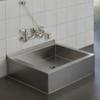 Whitehaus Collection WHMS1620 Noah's Collection Mop Sink, Brushed Stainless Steel view 4