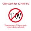 ANYPOWK 12V Low Voltage LED Light Bulbs - Warm White 7W(Only for 12-36V), Pack of 4 view 3