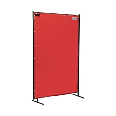 Steiner Industries 348-4X6 Welding Curtain, 6' Width, 4' Height, Orange