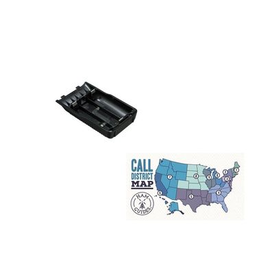 Yaesu AA (X3) CASE for VX-3R and Ham Guides TM Pocket Reference Card Bundle