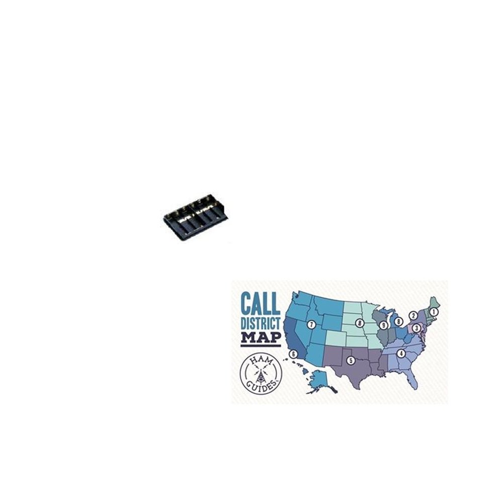 Yaesu AA (X6) CASE for VX-150/110/FT-60R and Ham Guides TM Pocket Reference Card Bundle