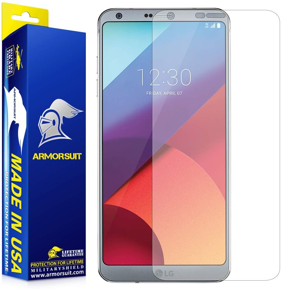 ArmorSuit 2 Pack Anti-Glare Screen Protector for LG G6 Max Coverage MilitaryShield Anti-Bubble Matte Film - Made in USA