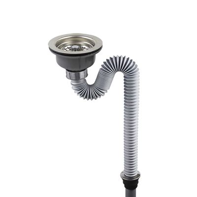 Talea Laundry Sink Drain Kit with strainer and pipe