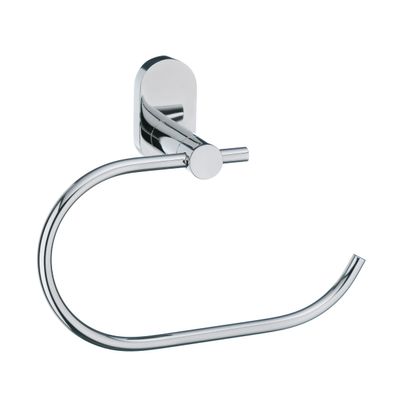 Kela Towel Ring Lucido of Chromed Stainless-Steel, 18.5 x 18.5 x 14.5 cm