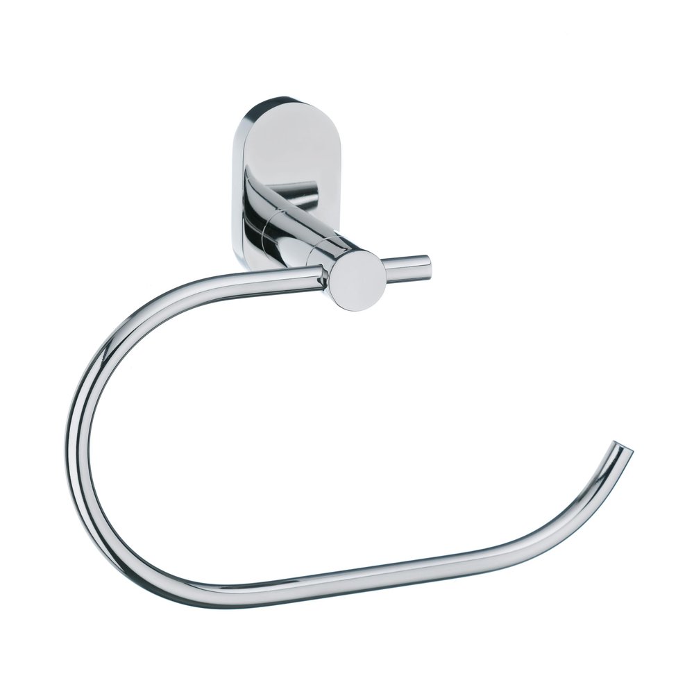 Kela Towel Ring Lucido of Chromed Stainless-Steel, 18.5 x 18.5 x 14.5 cm