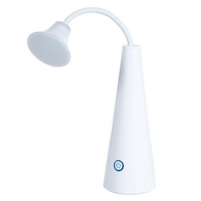 Lavish Home Contemporary LED Gooseneck Desk Lamp - White