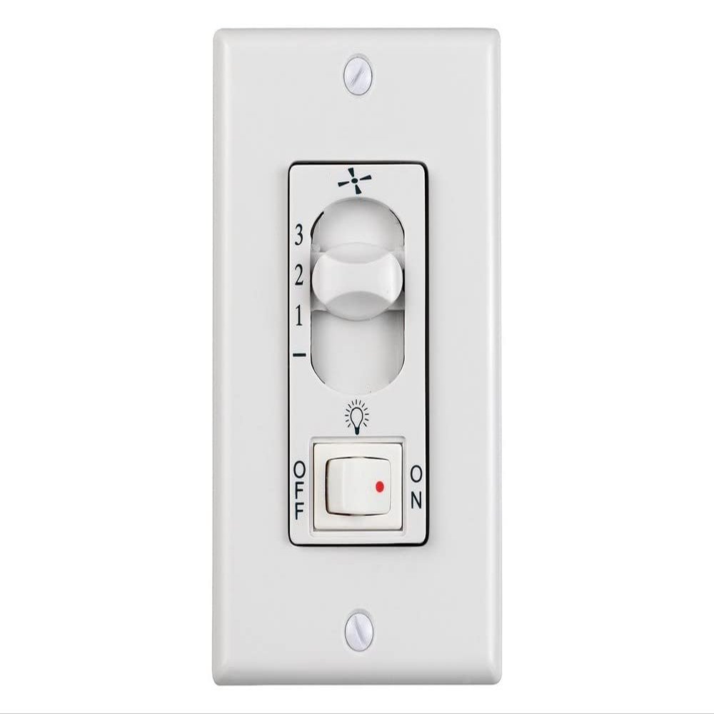 Monte Carlo ESSWC-5-WH Transitional Wall Control in White Finish, See Image