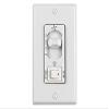 Monte Carlo ESSWC-5-WH Transitional Wall Control in White Finish, See Image view 2