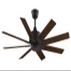 Fanimation Levon Custom 52 inch Indoor Ceiling Fan Blades - Set of 8 - Cherry/Walnut view 2