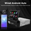 Single-Din-Touchscreen-Radio,Carplay&Android Auto,Car-Stereo-with Backup Camera Bluetooth/FM/RDS Radio/Type-C/USB/SD/MP4/MP5 Player EZoneTronics view 3