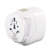 Worldwide Adapter + USB, Universal Earthed Travel Adapter with Twin USB Ports, for Small Electrical Devices, Travel Essentials view 1