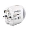 Worldwide Adapter + USB, Universal Earthed Travel Adapter with Twin USB Ports, for Small Electrical Devices, Travel Essentials view 4