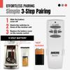 Anderic RR7079T Ceiling Fan Remote Control Replacement for Hampton Bay view 2