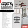 Anderic RR7079T Ceiling Fan Remote Control Replacement for Hampton Bay view 3