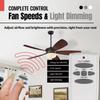 Anderic RR7079T Ceiling Fan Remote Control Replacement for Hampton Bay view 4