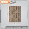 Fandeli | Waterproof Sandpaper | 1000 Grit | 25 Sheets 9'' x 11'' | For Car Polishing, Wood Furniture Sanding and Metal Sanding | Water Resistant view 4