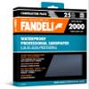 Fandeli | Waterproof Sandpaper | 2000 Grit | 25 Sheets 9'' x 11'' | For Car Polishing, Wooden Furniture Sanding and Metal Sanding | Water Resistant view 1