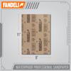 Fandeli | Waterproof Sandpaper | 2000 Grit | 25 Sheets 9'' x 11'' | For Car Polishing, Wooden Furniture Sanding and Metal Sanding | Water Resistant view 4