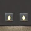 LUMINTURS Square 3W LED Wall Sconces Corner Step Light Fixture Recessed L... view 4