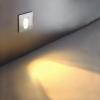 LUMINTURS Square 3W Dimmable LED Wall Sconces Corner Step Light Fixture R... view 1