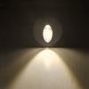 LUMINTURS 3W LED Wall Sconces Corner Step Light Fixture Recessed Lamp + J... view 1