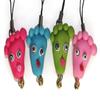 Lucore Wacky Feet Clay Figurine Phone Charms w Dust Plug - 4 pc Set view 1