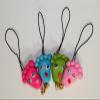 Lucore Wacky Feet Clay Figurine Phone Charms w Dust Plug - 4 pc Set view 2