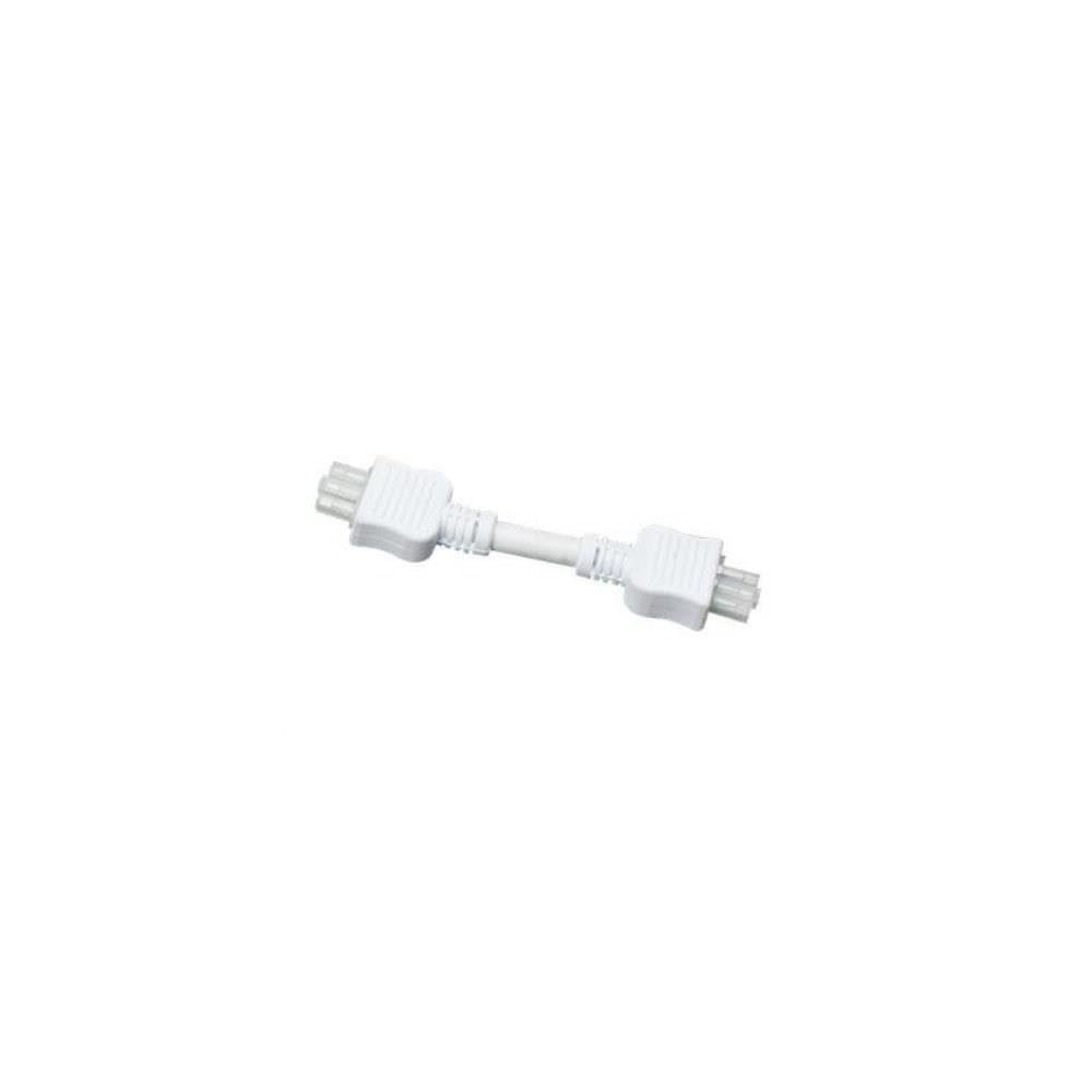 Generation Lighting 95221S-15 Self-contained 120v Led White Under Cabinet Connector Cord, 0.375 Inch Height, 0.625 Inch Wide, Traditional Style, Connectors and Accessories Collection