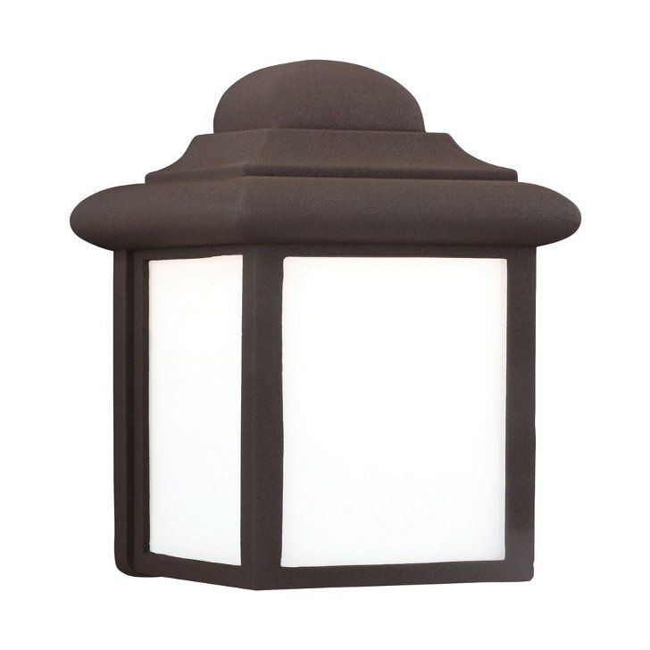 Generation Lighting 8788-10 Transitional One Light Outdoor Wall Lantern from Generation-Mullberry Hill Collection in Bronze/Dark Finish