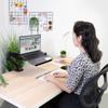 Mount-It! Laptop VESA Mount Tray for VESA Monitor Arms and Stands | Steel Tray with Ventilation and Adjustable Clamps for Notebooks Up to 16.5" Width, Attaches to Monitor Stand 75mm & 100mm VESA view 3
