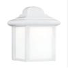 Generation Lighting 8788-15 Transitional One Light Outdoor Wall Lantern from Seagull - Mullberry Hill Collection in White Finish, view 1