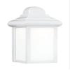 Generation Lighting 8788-15 Transitional One Light Outdoor Wall Lantern from Seagull - Mullberry Hill Collection in White Finish, view 3