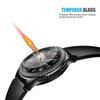 AKWOX ONLY Compatible with SAMSUNG GEAR S3 FRONTIER/CLASSIC Smartwatch 46MM Tempered Glass Screen Protector (4-Pack),[0.3mm 2.5D High Definition 9H] For Screen Protection view 4