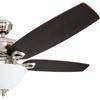 Harbor Breeze COASTAL CREEK 52-in Brushed Nickel Downrod or Close Mount Indoor Ceiling Fan with Light Kit view 3