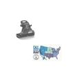 Bundle - 2 Items - Comet Antennas Lip Mount, 3-axis adj, UHF, Heavy-Duty and Ham Guides TM Pocket Reference Card view 1