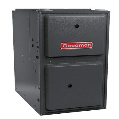 Goodman 96% AFUE Two Stage Upflow/Horizontal multi-speed 60k BTU Low NOx Natural Gas furnace (17.5 wide) (GR9T960603BN)