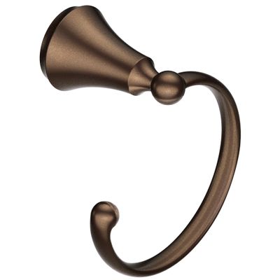 Moen YB5286ORB Wynford Towel Ring, Oil Rubbed Bronze