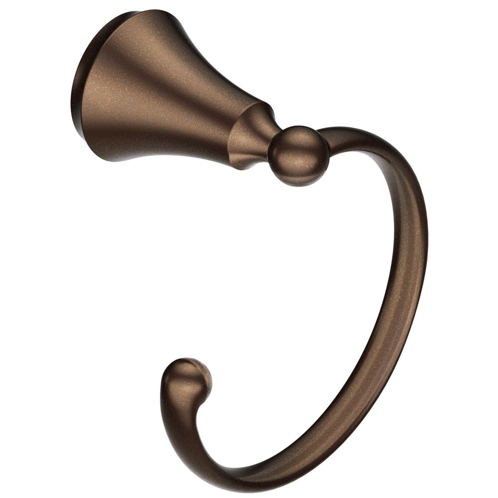 Moen YB5286ORB Wynford Towel Ring, Oil Rubbed Bronze
