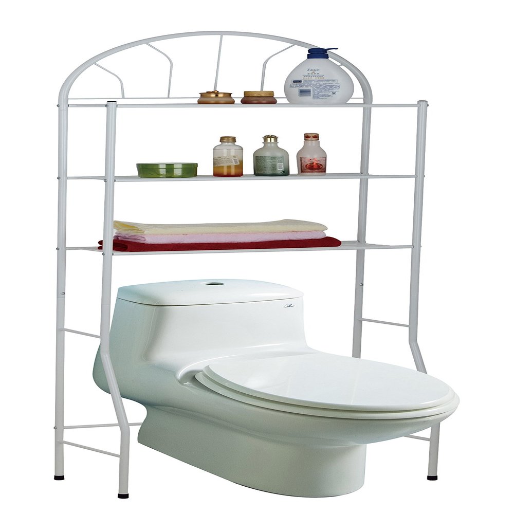 Uniware 3 Shelf Bathroom Space Saver [19002W]