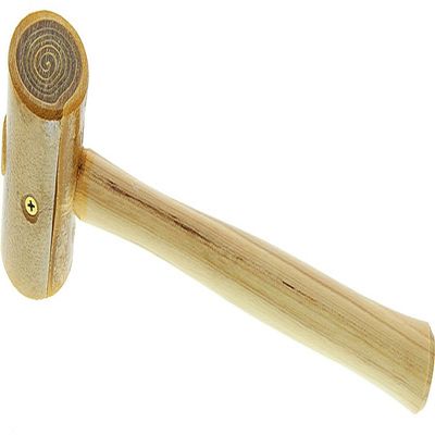 RAWHIDE MALLET HAMMER #4 GARLAND 11oz MALLETS 2 FACE x 3-1/2 HEAD GARLAND USA (E 13) by Novel