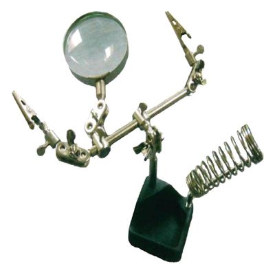 Squadron Products Mini 2 Clamp Part Holder with Magnifier Model Kit