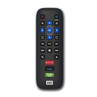 USARMT New Remote Control Compatible with Western Digital WD TV Play Remote for Western Digital Streaming Box